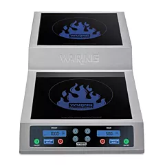 Waring Countertop Double Induction Step Up Range 208-240V 3600W(WIH800)