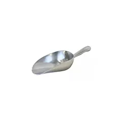 Nella 5 Oz Round Bottom Scoop, Aluminum