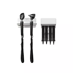 Amico Diagnostic Station W Coaxial Opthalmascope Fiber Optic Otoscope & Specula Dispenser