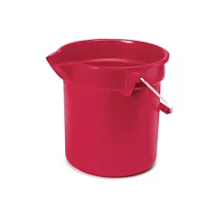 Rubbermaid BRUTE Pail 14 Qt, Red - FG261400RED 152/fg261400r