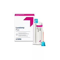 DMG Luxatemp Automix Plus Temporary Crown and Bridge Material,  1-76gm Cartridge, 15 Automix Tips