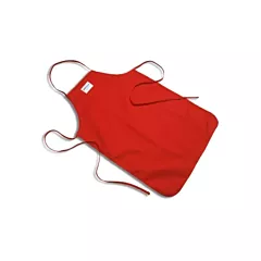 Tucker Safety Products Burnguard Poly-Cotton Apron, Red, 36