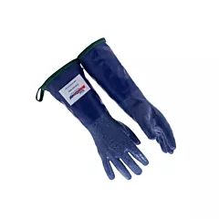Tucker safety products steamglove nitrile utility glove, blu