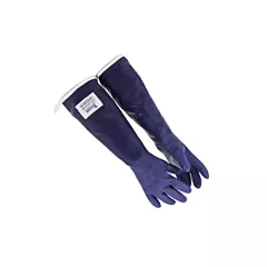 Tucker safety products steamglove nitrile utility glove, blu