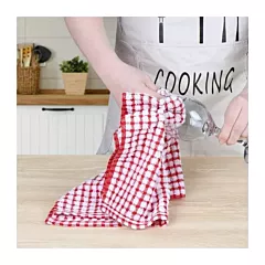 Kitchen Dish Towels | Size 14x 14 | Assorted Color | Pack of 12