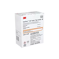 3M Solu-I.V. Tampon Antiseptique 0,5 % CHG & 70 % Alcool – 50/boîte (102.02) | Préparation Cutanée Clinique