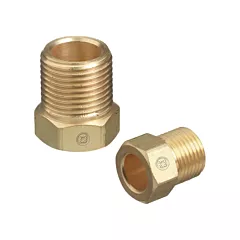 Western Enterprises Inert Arc Nuts, Brass (Tig) (AW-14)