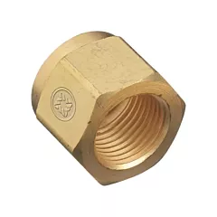 Western Enterprises Regulator Nut, Brass (13-Feb)