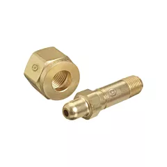 Western Enterprises Regulator Nut, Brass (614-2)