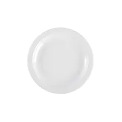 Continental polaris plain white plate, 8