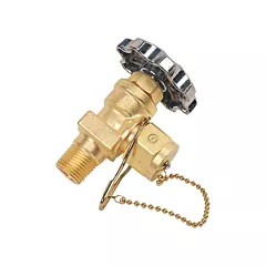 Western Enterprises Station Valve, Brass (WSV-1-1P)