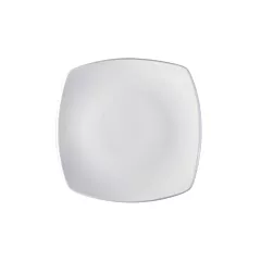 Continental Polaris Plain White Square Plate, 7