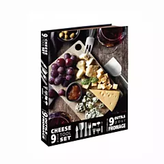 Natural Living 9 Piece Deluxe Cheese Tool Set