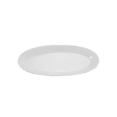 Bia porcelain oval fish platter, white, 16