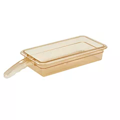 Cambro 32HP1H150 H-Pan 1/3 Size High Heat Plastic Food Pan, 2.5