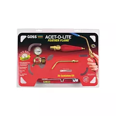 Goss Air-Acetylene Feather Flame® Torch Kits, Air Acetylene, Feather Brush (KA-1H)