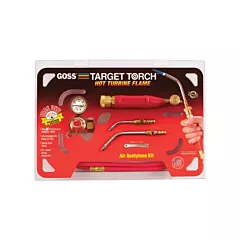 Goss Air-Acetylene Target® Torch Kits, Air Acetylene, Hot Turbine (KX-7B)