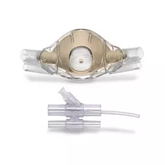 Accutron ClearView Nasal Mask and Capnography Adapter Bundle, 12 masks & 12 fittings/box 