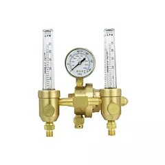 Gentec Dual Flowmeter Regulator, Carbon Dioxide/Argon, CGA580 (196AR-60)
