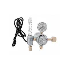 Gentec 198CD Electrically Heated Regulator/Flowmeter for Carbon Dioxide, Carbon Dioxide, CGA320 (198CD-60)