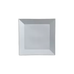 Steelite Varick Cafe Porcelain Square Tray, White, 10.5