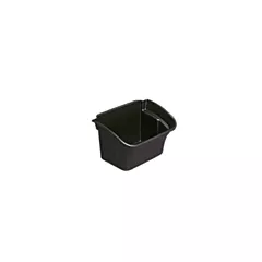 Rubbermaid 4 Gallon Utility Bin, Black