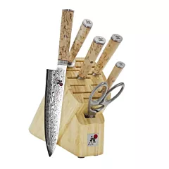 Miyabi Birchwood 7-Piece Knife Bamboo Block Set