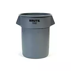 Rubbermaid BRUTE Container, Gray, 44 Gal - 152/FG264360GRAY