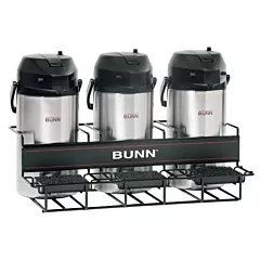Bunn 3 Section Airpot Serving Rack