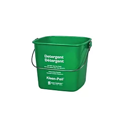 San Jamar Kleen-Pail Detergent Bucket, Green, 3 qt - KPP97GN