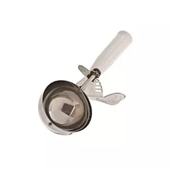 Browne colour-coded standard disher, white, size 6, 4.77 oz