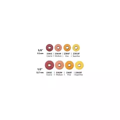 Disques de Contournage et de Polissage Extra Fins 3M ESPE Sof-Lex, Refill 2381F, 3/8