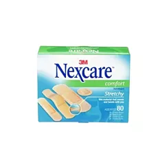 3M Nexcare Comfort Bandages, Assorted, 80/box (VM3MCS203)