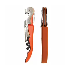 Cuisivin Double Lever Corkscrew, Tangerine