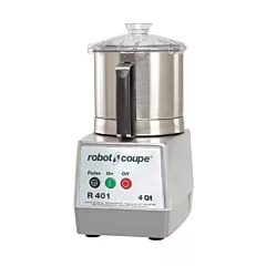 Robot Coupe 4 Qt Bowl Cutter Mixer, Single Speed 1.5 HP