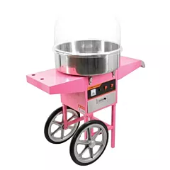 Nella Candy Floss Machine with Trolley, 37” x 20.47” x 35”