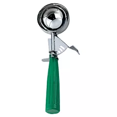 Nella 3.25 Oz Ice Cream Disher Size #12, Green Handle