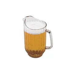 Cambro camwear pitcher, clear, 60 oz - p600cw135 025/p600cw1