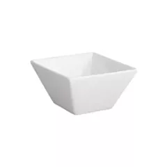GET Melamine Square Bowl, 14 oz - 689/ML-238-W