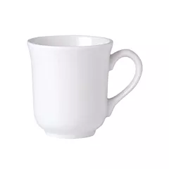 Steelite Simplicity Club Coffee Mug, White, 10 oz 3DZ - 1101