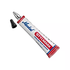 Markal Marqueur à bille Stylmark(MD), Jaune, Liquide (96653)