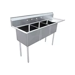 Slice Craft Three Tub Sink 24