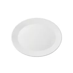 Arcoroc Eternity Plus Oval Coupe Platter, White, 12.5