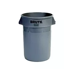 Rubbermaid BRUTE Container 32 Gal, Gray - 152/FG263200GRAY