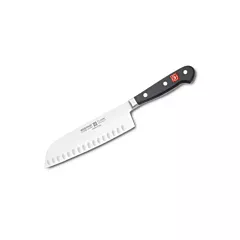 Wusthof Classic Santoku Knife w/ Hollow Edge, 7