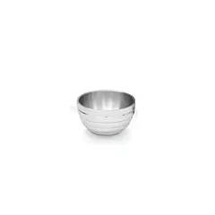 Vollrath 1.7 Qt Double Wall Round Beehive Serving Bowl, Stainless Steel