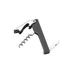 Browne Bar Mate Corkscrew, Black, 4.5