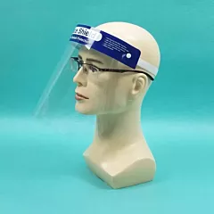 Slice Craft Transparent Head Mounted Full Face Cover with Anti Fog Protection, 10 /Pack(OM46665)