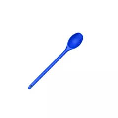 Browne Nylon Heat Resistant Spoon, Blue, 15