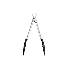 Cuisipro nylon non-stick locking tongs, noir, 9.5